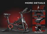 Exercise Bike, Stationary Bike with Adjustable Magnetic Resistance, Indoor Cycling Equipment with T3398P554296