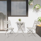 Garden Folding Chair Folding 2 pcs Beige 42 x 52 x82cm 42002941