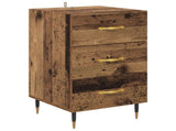 Bedside Cabinet Old Wood 40 x 40 x 66 cm Engineered Wood 882098