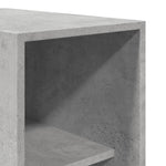 Wardrobe Concrete Grey 30x50x200 cm Engineered Wood 3307777