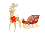 74*20*120cm 30.00V 3.60W Golden Deer Sled Iron Frame Cotton Thread Green Onion Powder Courtyard 30513640