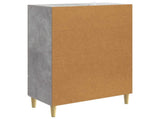 Sideboard Concrete Grey 66 x 34.5 x 95 cm Engineered Wood 895128