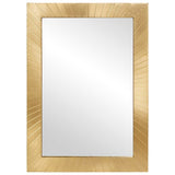 Bathroom Mirror Wall-mounted with Mirror Gold 50 x 2.5 x 70 cm 4017859