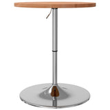 ZNTS Bar Table Ø60x90.5 cm Solid Wood Beech 3270630