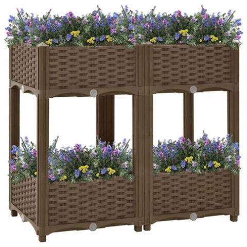 Raised Bed 80x40x71 cm Polypropylene 316520