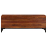 Storage Trunk 110x35x41 cm Solid Acacia Wood 328304
