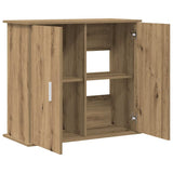Aquarium Stand Artisan Oak 81x36x73 cm Engineered Wood 857285
