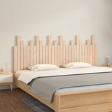 Wall Headboard 185x3x80 cm Solid Wood Pine 824813