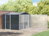 Bird Cage Anthracite 425 x 304 x 247 cm Galvanised Steel 3325165