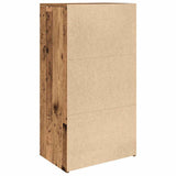 Sideboard with 6 Drawers Old Wood 50x34x96 cm Engineered Wood 855890