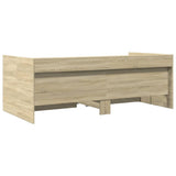Daybed Sonoma Oak Engineered Wood Single 3280841