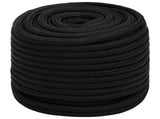 Multipurpose Utility Rope 16 mm 100 m Black Polyester 3473510