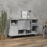 Sideboards 2 pcs Concrete Grey 60x35x70 cm Engineered Wood 3185731