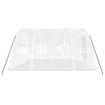Greenhouse with Steel Frame White 20 m² 5x4x2.3 m 3188094