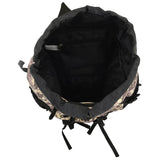 Hiking Backpack Camel Brown Camouflage 100 L Oxford Fabric 4009978