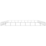 Dog Kennel Silver 81 m Steel 3082195