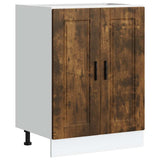 Kitchen Base Cabinet Porto Smoked Oak Engineered Wood 853922