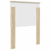 Headboard with Headboard Sonoma Oak 75 cm Engineered wood 887827