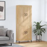 Highboard Sonoma Oak 69.5x34x180 cm Engineered Wood 3199684