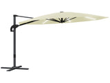 3 Cantilever Garden Parasol with Solar Powered Lights, Crank Handle & Cross Base, UPF 50, 360&deg T3398P317661