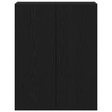 Wall-mounted Cabinet Wall-mounted Black Oak 69.5 x 34 x 90 cm 862939