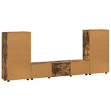 TV Cabinet Set FLORIN 3 pcs Smoked Oak Engineered Wood 3397939