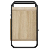 Hanging Bedside Cabinet 2 pcs Sonoma Oak 40 x 30 x 50 cm 8013557
