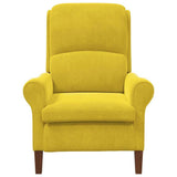Armchair Yellow 76 x 94 x 102 cm Velvet 42009864