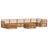 Outdoor Sofa Set 8 pcs Natural 3373859