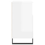 Sideboards 3 pcs High Gloss White Engineered Wood 3190159