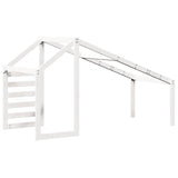 Kids' Bed Roof White 188x82x113 cm Solid Wood Pine 846883
