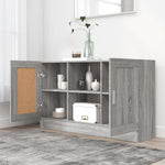 ZNTS Sideboard Grey Sonoma 120x30.5x70 cm Engineered Wood 815625