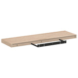 Floating Shelves 4 pcs 80x23.5x4 cm Engineered Wood 4010693