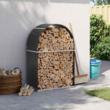 Log Holder Anthracite 80x45x120 cm Galvanised Steel 364559