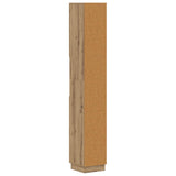 Bathroom Cabinet with Open Shelf HOORN Artisan Oak 897264