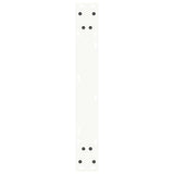 Dining Table Legs V-Shape 2 pcs White 60x cm Steel 4012641