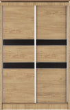 ZNTS Charles 2 Door Sliding Wardrobe 100-101-015