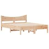 Bed Frame without Mattress 120x190 cm Small Double Solid Wood Pine 844749