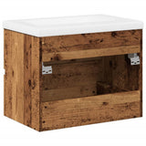 Sink Cabinet with Built-in Basin Old Wood 3328921