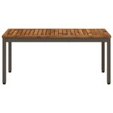 Coffee Table Natural and Coffee 50 x 100.5 x 45 cm 901285