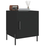 Bedside Cabinets 2 pcs Black 40x40x50 cm Engineered Wood 827583