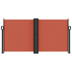 ZNTS Retractable Side Awning Terracotta 120x600 cm 4004603