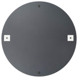 Wall Mirror with LED Lights Round Glass 3078640