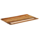Rectangular Table Top 60x100 cm 25-27 mm Solid Reclaimed Wood 286056