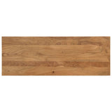 Dining Bench 110x40x46 cm Solid Wood Acacia and Steel 352057
