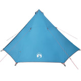 Family Tent Tipi 8-Person Blue Waterproof 94583