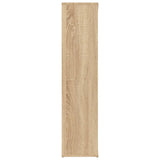 Book Cabinet Sonoma Oak 50x25x106 cm Engineered Wood 801110