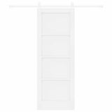 Sliding Door ORKDAL White 73.5 x 198.5 cm Solid Pine Wood 3333691