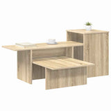 Console Table Sonoma Oak 91.5 x 35 x 38.5 cm Engineered Wood 891162