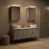 Bathroom Cabinet Set 5 pcs Concrete Grey Engineered Wood 3406554